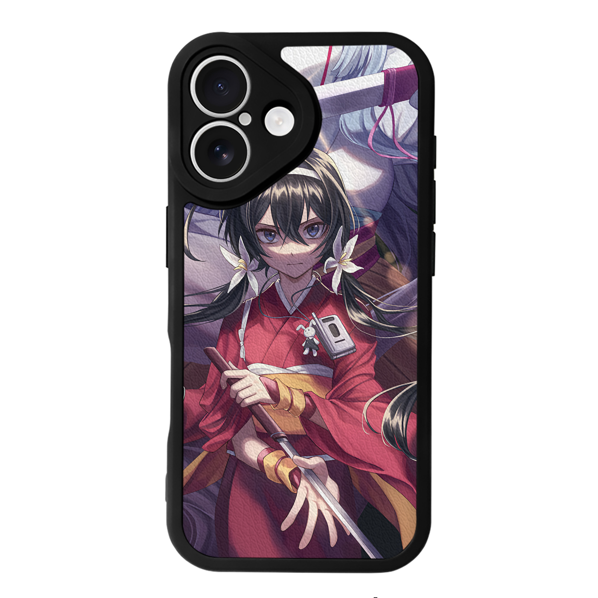 （画像用） 文豪ストレイドッグス Bungo Stray Dogs 【iPhone 16シリーズ対応】シリコンスマホケース（レザー調） 材質：シリコン